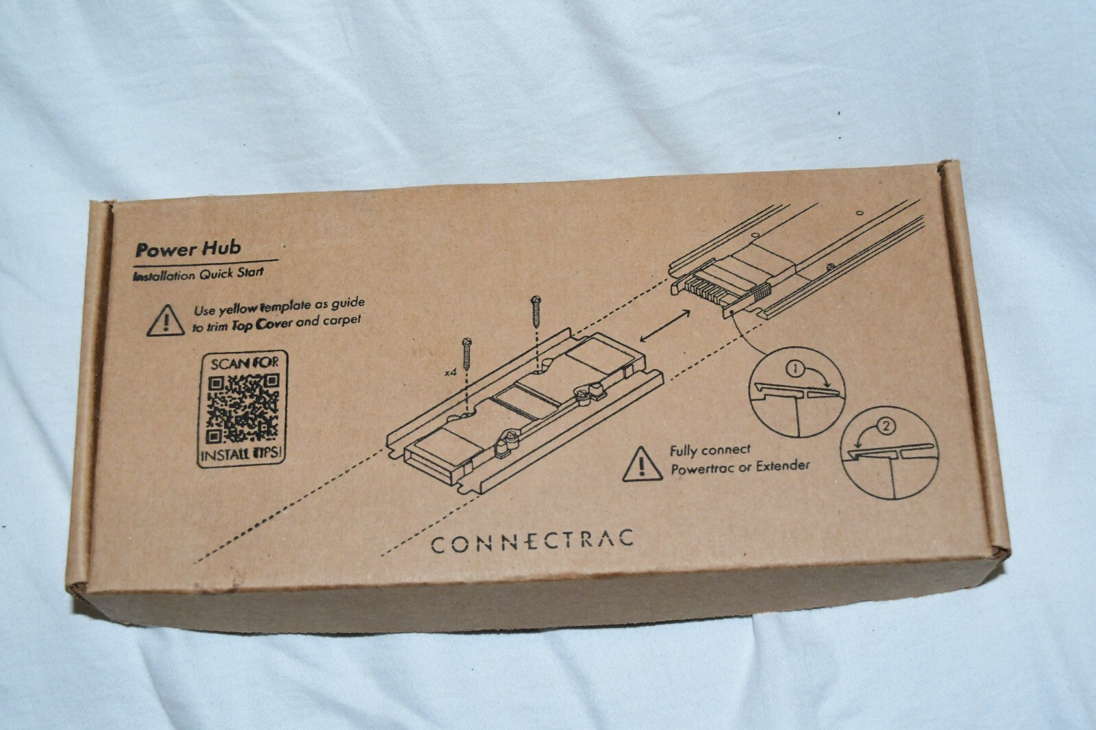 Legrand Connectrac CT.B.PH.4C.1 4ckt Power Hub Brand new very rare w4c - $50.05