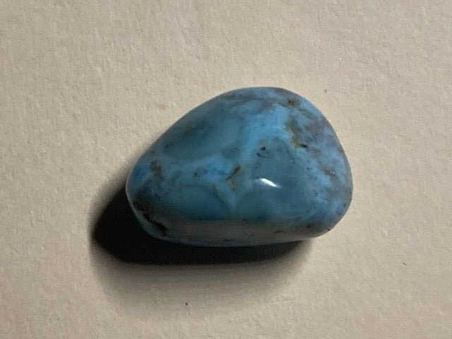 Larimar 1&quot;  Tumbled. Beautiful healing stone. - $7.25