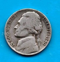 1940 Jefferson Nickel - Circulated Moderate Wear About XF - £4.73 GBP