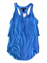 NWT Marc Jacobs French Blue Beals Jersey Racerback Sleeveless Tank Top XS $148 image 4