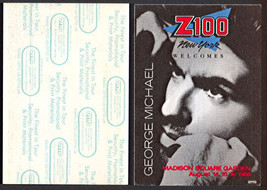 George Michael OTTO Cloth Backstage Pass from the Meadowlands on August ... - £6.87 GBP
