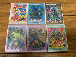1993 Annuals Marvel X-Men Trading Card Lot Vintage Dreamkiller Charon CV JD - $14.85