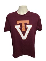VT Virginia Tech Adult Medium Burgundy TShirt - £11.82 GBP