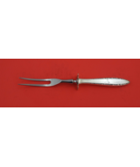 Lace Point by Lunt Sterling Silver Steak Carving Fork  HHWS  9 1/4" - $68.31