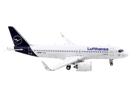 Airbus A320neo Commercial Aircraft &quot;Lufthansa&quot; White with Dark Blue Tail 1/400 D - £48.62 GBP