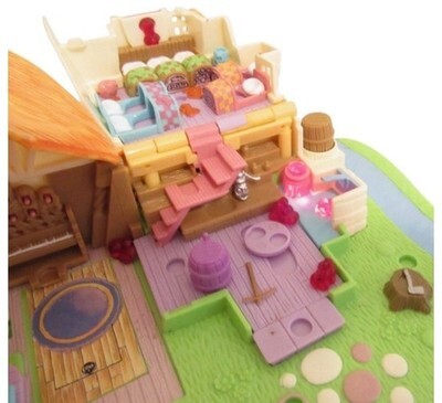 Snow White Seven Dwarfs Disney 1995 Polly Pocket Bluebird LIGHTS WORK COMPLETE  Item image 8