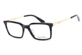 CALVIN KLEIN CK22510 420 Blue Horne 54mm Eyeglasses New Authentic - £30.72 GBP