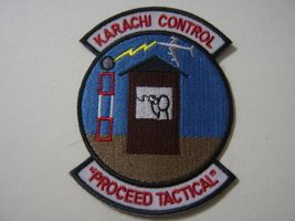 USAF 763d Expeditionary Reconnaissance Squadron Karachi Control Patch - $6.44