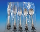 Grande Baroque by Wallace Sterling Silver Flatware Set Service 40 pieces... - £1,985.22 GBP