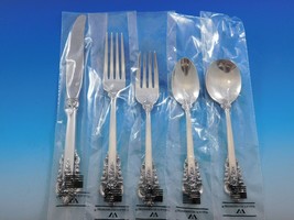 Grande Baroque by Wallace Sterling Silver Flatware Set Service 40 pieces... - £1,942.33 GBP