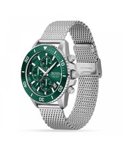 Hugo Boss Uhr HB1513905 Admiral Green Dial Herrenuhr 2 Jahre Garantie Neu - £101.03 GBP