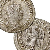 PHILIP I, First Christian Emperor. Large Tetradrachm Roman Coin Choice XF Eagle - £188.85 GBP