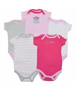 Friends Newborn Baby Girls Bodysuit 5-Pack Elephant - $29.99