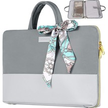 Laptop Case 15.6 Inch, Laptop Sleeve Protective Case Water Resistant, Grey - £12.57 GBP