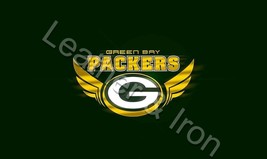 New Green Bay Packers Wings Design Checkbook Cover - $9.95