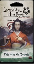 Legend of the Five Rings LCG: Fate Has No Secrets Dynasty Pack - $7.43