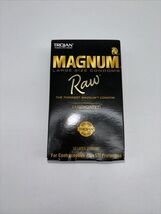 Trojan Magnum Raw Lubricated Condoms - 10 count Exp.08/01/2027 - $13.76