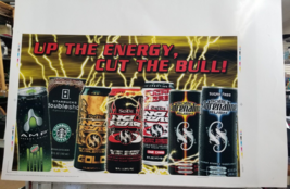 Sobe Energy Drink Preproduction Advertising Art Work Amp Starbucks No Fear - £14.24 GBP