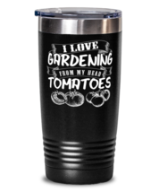 I Love Gardening, black tumbler 20oz. Model 6400016  - £23.97 GBP