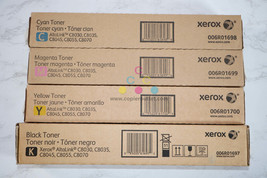 New Genuine Xerox Altalink C8030/C8045/C8070 CMYK Toners 006R01697,98,99... - $366.30