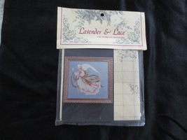 Lavender &amp; Lace Marilyn Leavitt-Imblum Angel Of Summer Cross Stitch Pattern - £9.38 GBP