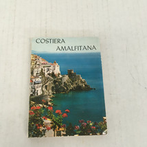 Vintage Costiera Amalfitana photo color picture fold out booklet travel ... - $19.75