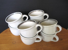 Vintage Pfaltzgraff Moon Shadow Flat Cups - Discontinued Pfaltzgraff Cups - $7.00