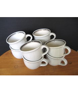 Vintage Pfaltzgraff Moon Shadow Flat Cups - Discontinued Pfaltzgraff Cups - $9.60 CAD