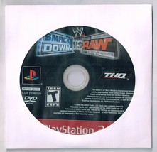 WWE Smackdown Vs. Raw Greatest Hits Video Game Sony PS2 PlayStation 2 disc Only - £11.36 GBP