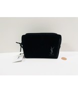 Yves Saint Laurent YSL Beauty Makeup Cosmetic Bag Travel Pouch Burgundy ... - $39.77 CAD