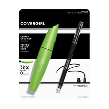 COVERGIRL Clump Crusher Mascara &amp; Perfect Point Plus Eye Pencil Value Pack - $12.86