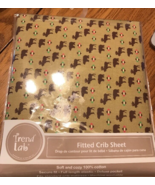 Trend Lab Fitted Crib Sheet 28&quot; x 52&quot; Soft and Cozy 100% Cotton-New-SHIP... - $29.58
