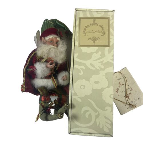 Mark Roberts Christmas Eve Elf Fairy Doll 9” With Original Box Limited Edition - £58.64 GBP