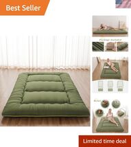 Luxury Japanese Floor Mattress - 80” Twin Futon with Memory Foam &amp; Stora... - $154.82