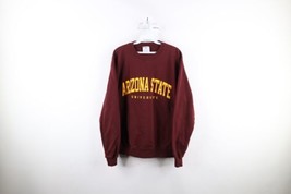 Vintage Champion Mens Medium Faded Spell Out Arizona State University Sweatshirt - $39.55