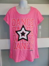 JUSTICE DANCE DANCE DANCE STAR SS SHIRT SIZE 10 GIRL&#39;S - $10.00