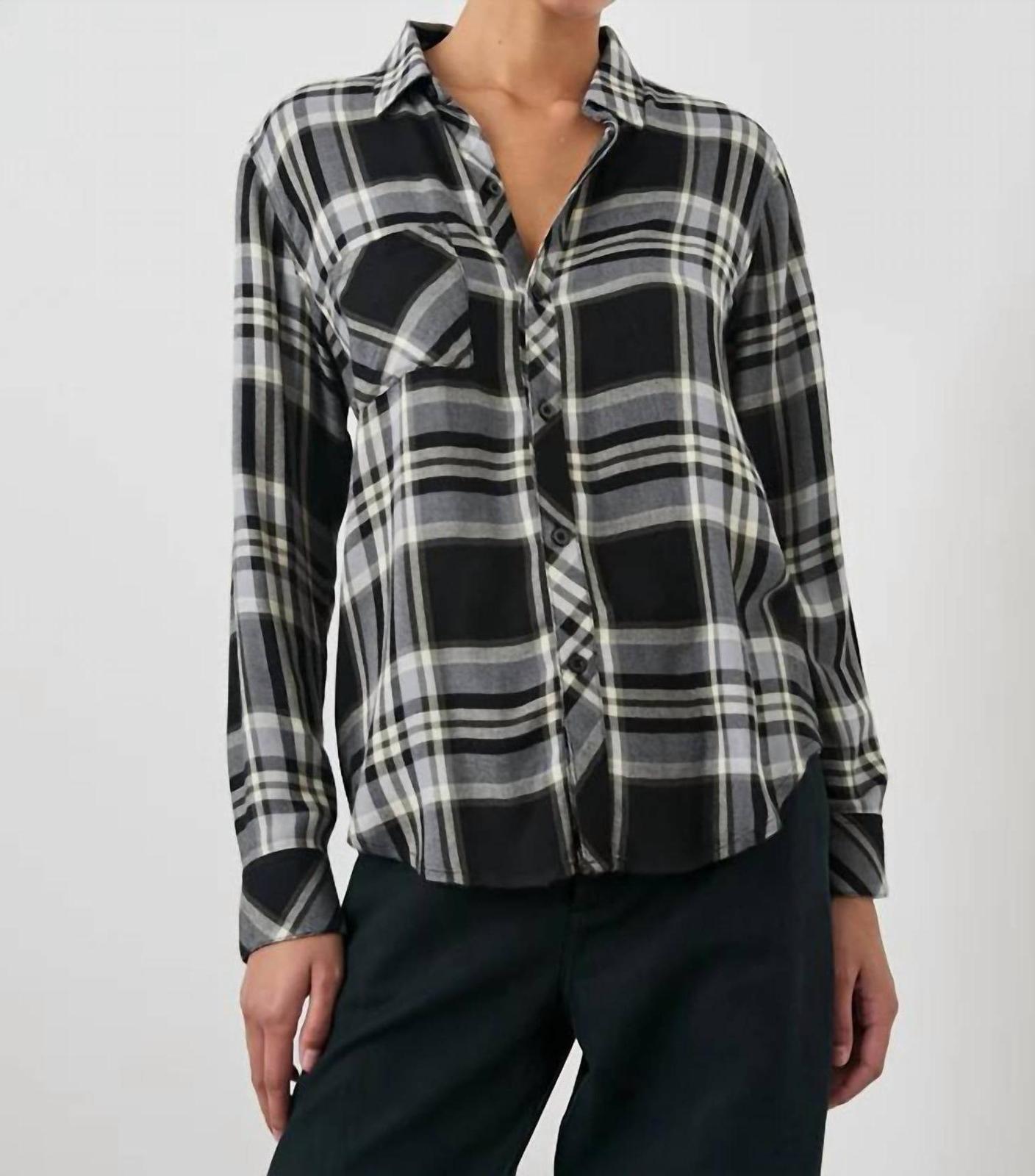 Rails Hunter Top Ivory Cloud - $88.00