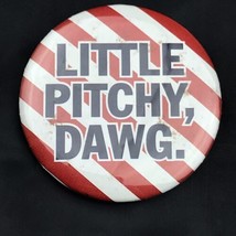 Little Pitchy Dawg Pin Button Vintage - $10.50