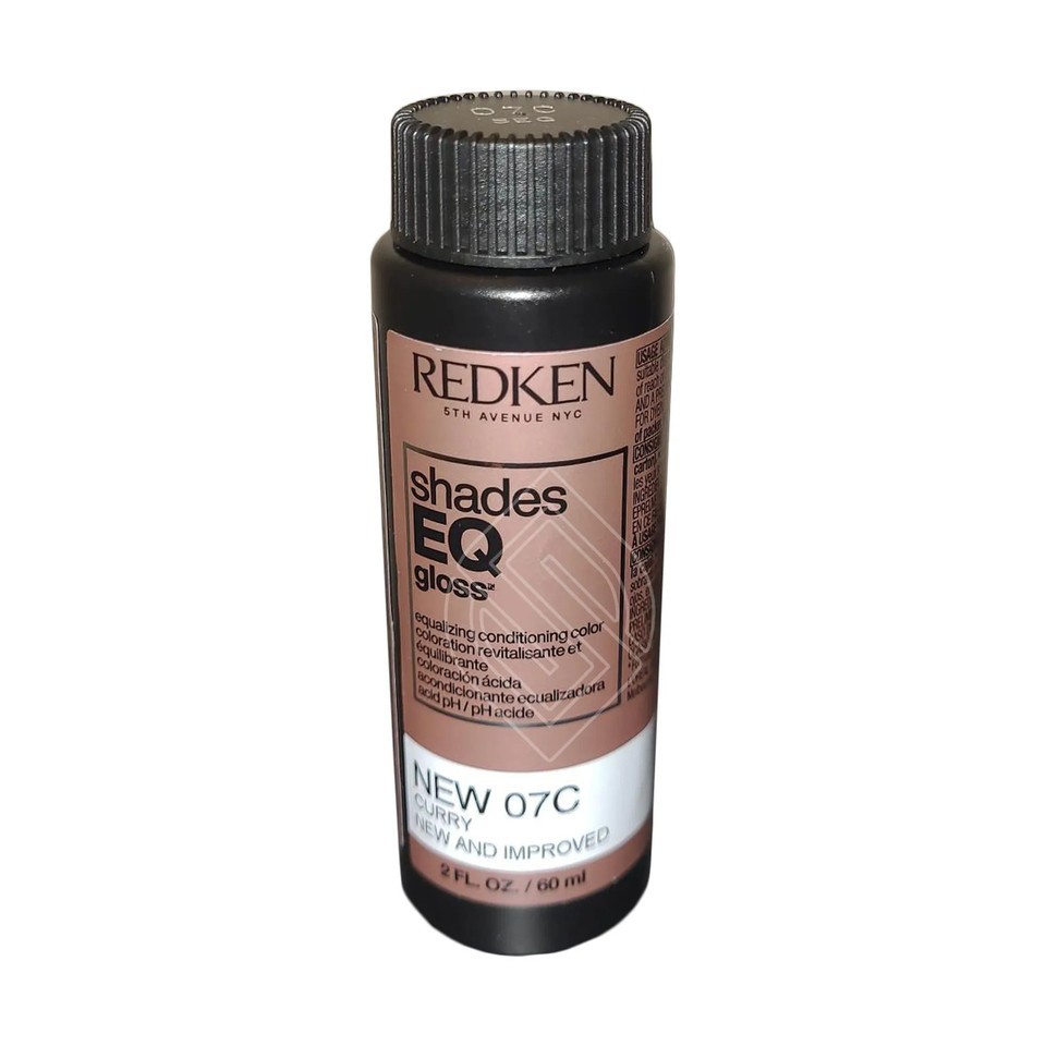 Redken Shades EQ Gloss 07C Curry Equalizing Conditioning Color 2oz 60ml - $15.99