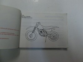 1998 Honda XR200R Owners Manual Worn Stained Factory Oem Book 98 Deal - $15.95