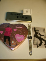 Elvis Presley ~ Hound Dog Watch + Candy + Postcard ! - £31.31 GBP