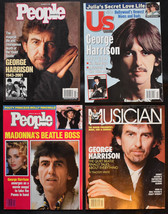 Beatles George Harrison Magazine Collection (4) Musician People Us - €21,87 EUR