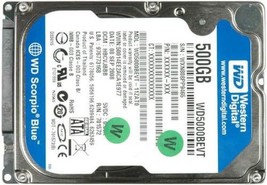 500GB WD Scorpio Blue - €42,26 EUR
