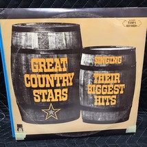 Great Country Stars Singing Their Biggest Hits Four LP Set VG+ Patsy Cline Crazy - £7.42 GBP