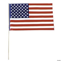 American Flag 12-Pack 16&quot; X 11&quot; 4th of July Patriotic USA Halloween SA02US - £32.16 GBP