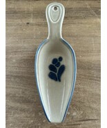 Pfaltzgraff Folk Art Large Stoneware Scoop Vintage 7 1/4&quot;  USA - Repaired - $15.00