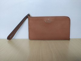 Kate Spade New York L-Zip Leather Wristlet Worldwide Shipping T-0025 - $53.46
