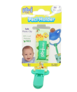 Paci Holder Green Dinosaur Design Babies Pacifier Holder - $12.17 CAD