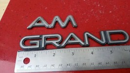 1992 - 1995 Pontiac Grand Am Emblem Badge Nameplate used OEM - £8.51 GBP