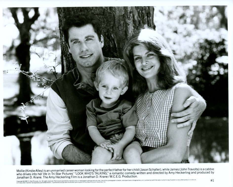 Kirstie Alley John Travolta 8x10 ORIGINAL photo X2925 - $2.99